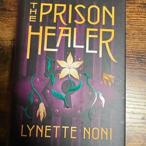 The Prison Healer by Lynette Noni - Purple & Gold Hardcover